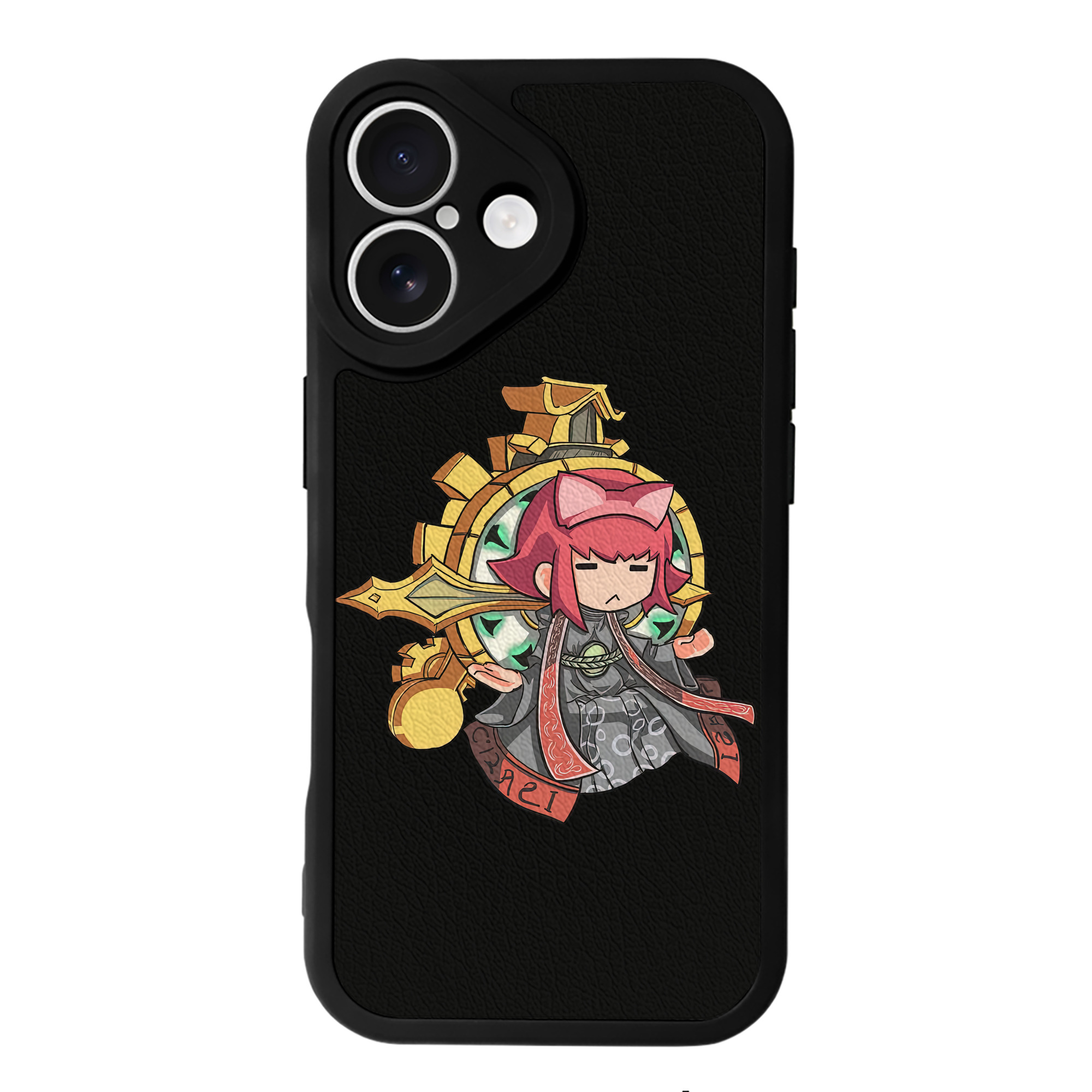 リーグ・オブ・レジェンド League of Legends LOL 【iPhone 16シリーズ対応】シリコンスマホケース（レザー調） 材質：シリコン